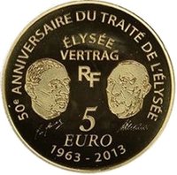 5 Euro obverse