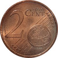 2 Euro Cents reverse