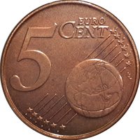 5 Euro Cents reverse