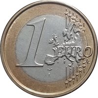 1 Euro reverse