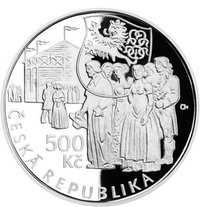 500 Korun obverse