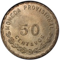 50 Centavos reverse
