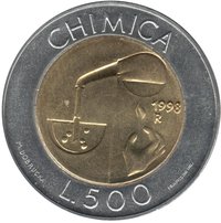 500 Lire reverse