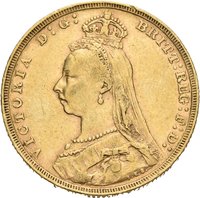 1 Sovereign obverse