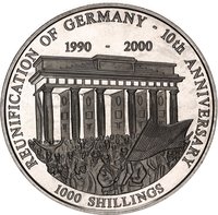 1000 Shillings reverse