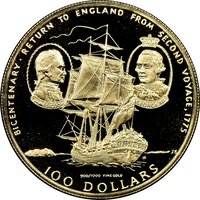 100 Dollars reverse