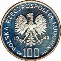 100 Zlotys obverse