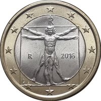 1 Euro obverse