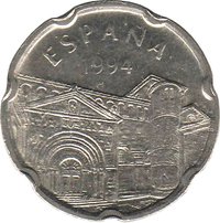 50 Pesetas obverse