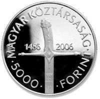5000 Forint obverse