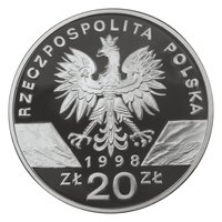 20 Zlotys obverse
