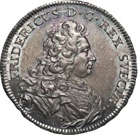 ½ Riksdaler obverse