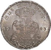 ½ Riksdaler reverse