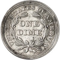 1 Dime reverse
