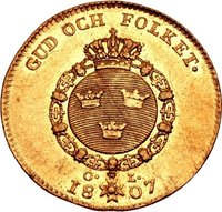 1 Ducat reverse
