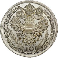 10 Kreuzers reverse