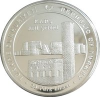 20 Lira obverse