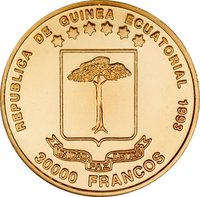 30000 Francs CFA obverse
