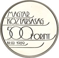 500 Forint obverse