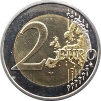 2 Euros reverse
