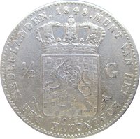 ½ Gulden reverse