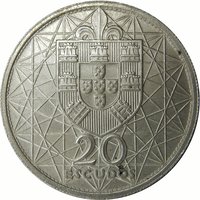 20 Escudos reverse