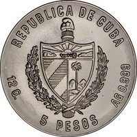 5 Pesos obverse