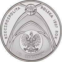 10 Zlotys obverse