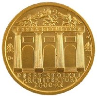 2000 Korun obverse