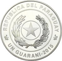 1 Guaraní obverse