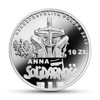 10 Zlotys obverse