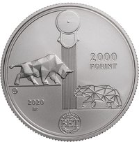 2000 Forint obverse