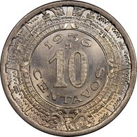10 Centavos reverse