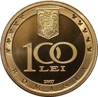100 Lei obverse