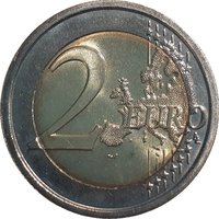 2 Euro reverse