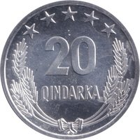 20 Qindarka reverse