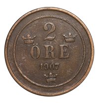 2 Öre reverse