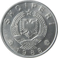 1 Lek obverse