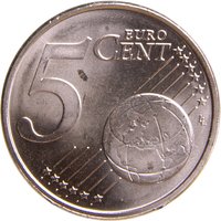 5 Euro Cents reverse