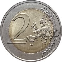 2 Euro reverse