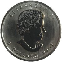 5 Dollars obverse