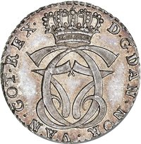 ¼ Speciedaler obverse