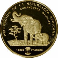15000 Francos CFA reverse