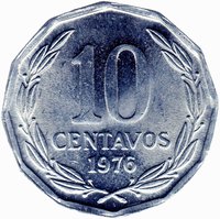 10 Centavos reverse
