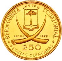 250 Pesetas obverse