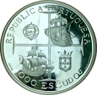 1000 Escudos obverse