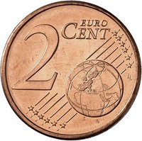 2 Euro Cents reverse