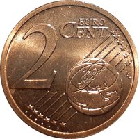 2 Euro Cents reverse