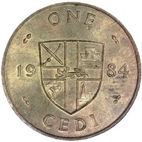 1 Cedi reverse