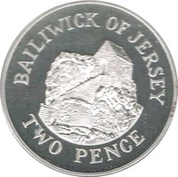 2 Pence reverse